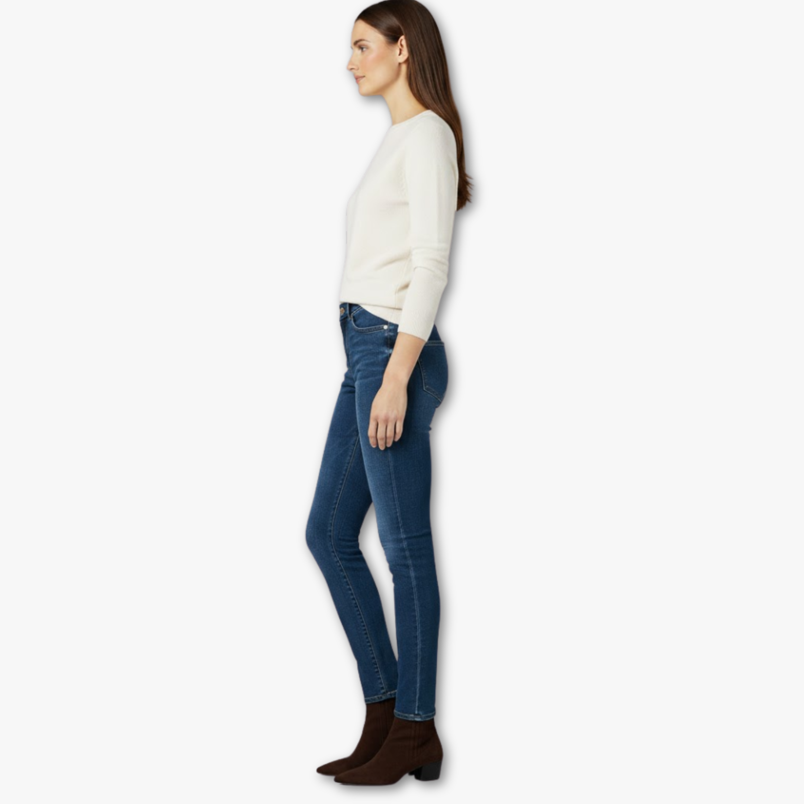 Elegant pointed ankle boots for women