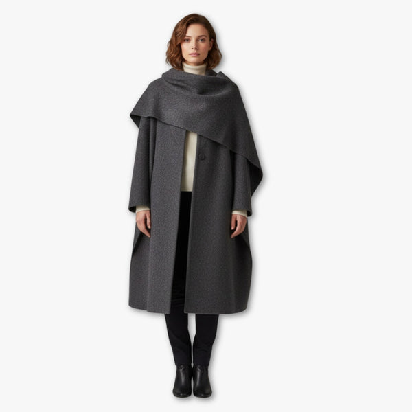 🖤 Where timeless grace meets modern design 🖤
The L’Ancient Draped Wool Coat is a true statement of elegance and warmth. With its sculptural draped collar and flowing silhouette, it captures the essence of refined sophistication — perfect for city strolls or evening occasions.